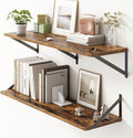 36"W x 10"D Floating Shelves, 10 Inch Deep Floating Shelves, Farmhouse Rustic by FunMemories