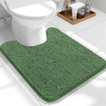 OLANLY Toilet Rugs U-Shaped 24x20, Extra Soft Absorbent Chenille Contour by OLANLY