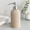Lunestella Elegant Boho Beige Hand Soap Dispenser by LUNESTELLA
