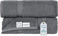 SALBAKOS 100% Turkish Cotton Extra Large Bath Sheet Set of 2 35x70 inch | by SALBAKOS