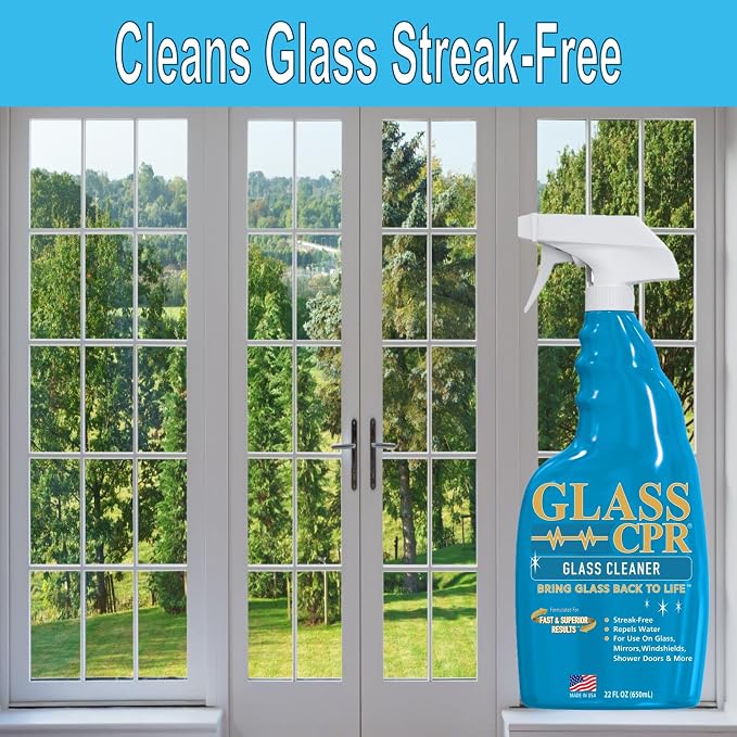 Glass CPR 2-in-1 Glass Cleaner & Water Repellent | Deep Cleaning - Image 5