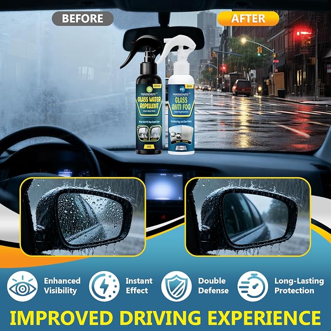 Glass Water Repellent Spray & Anti Fog Spray - Image 3