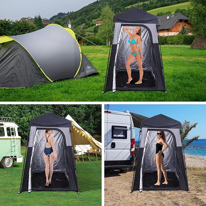 Nice C Camping Shower Tent, Instant Pop Up Privacy Changing Tent, Outdoor - Image 4
