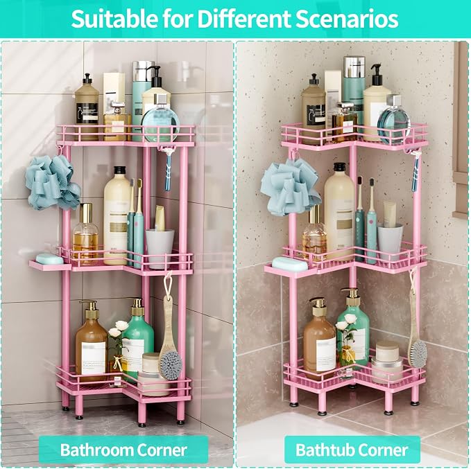 HapiRm Corner Shower Caddy Standing - Image 5