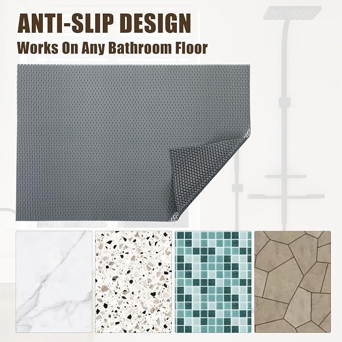 HOMBYS 47 x 32 Extra Large Shower Mat - Image 6