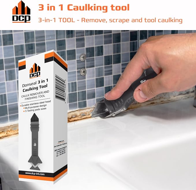 DCP Donseal 3 in 1 Caulking Tool Kit – Silicone Caulking Tool - Image 4