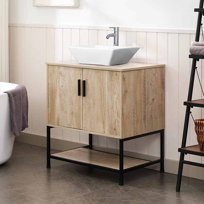 UEV Rustic Oak 30" Bathroom Vanity - Image 5
