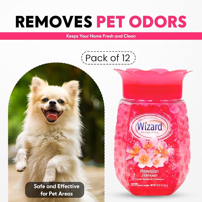 12 WIZARD Odor Eliminator Gel Beads - 12 oz - Image 6