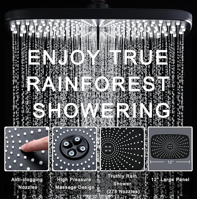 High Pressure Rain Shower Head: Upgrade Shower Heads - Image 3