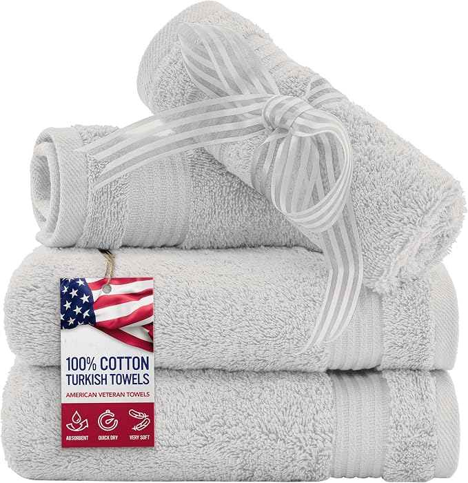 American Veteran Towel, 100% Cotton Turkish Washcloths by American+Veteran+Towel