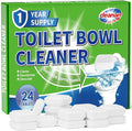 Toilet Bowl Cleaner Tablets, Leaves Bowl Sanitary, Deodorizes, Descales & by cleanan