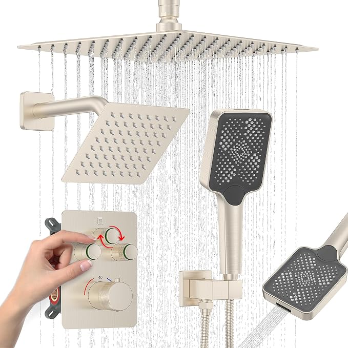 Iriber Thermostatic Shower System by Iriber