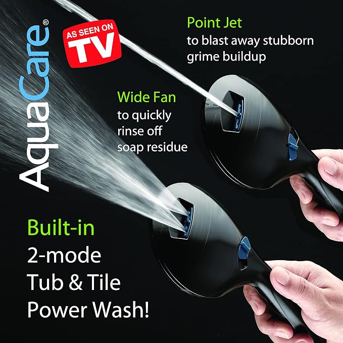 Hotel Spa AquaCare As-Seen-On-TV High Pressure 48-setting Rain & Handheld 3-way - Image 4