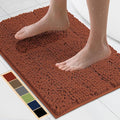 Bcoimo 24"×17" Chenille Bath Mat – Non-Slip by Bcoimo