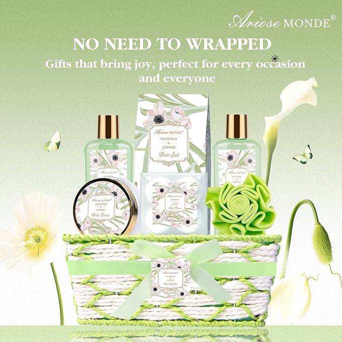 Spa Gifts for Women, Bath Sets, Bubble Bath, Bath Salts, Bath Bomb, Body Lotion - Image 6