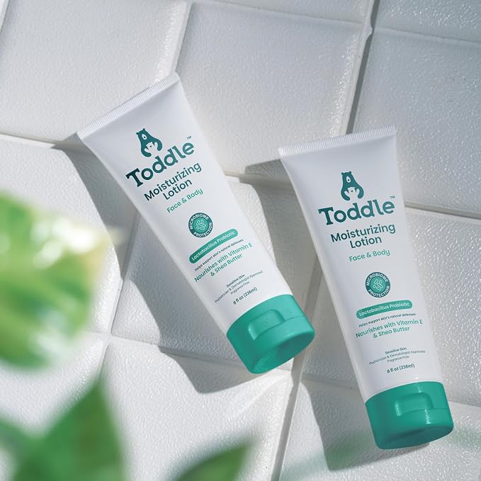 Probiotic Moisturizing Lotion for Face & Body, Eczema & Dry Skin Relief - Image 8