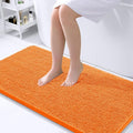 OLANLY Bathroom Rugs 44x24, Extra Soft Absorbent Chenille Bath Rugs, Rubber by OLANLY