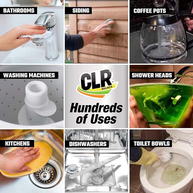 CLR Calcium, Lime & Rust Remover, Blasts Calcium, Dissolves Lime Deposits - Image 4