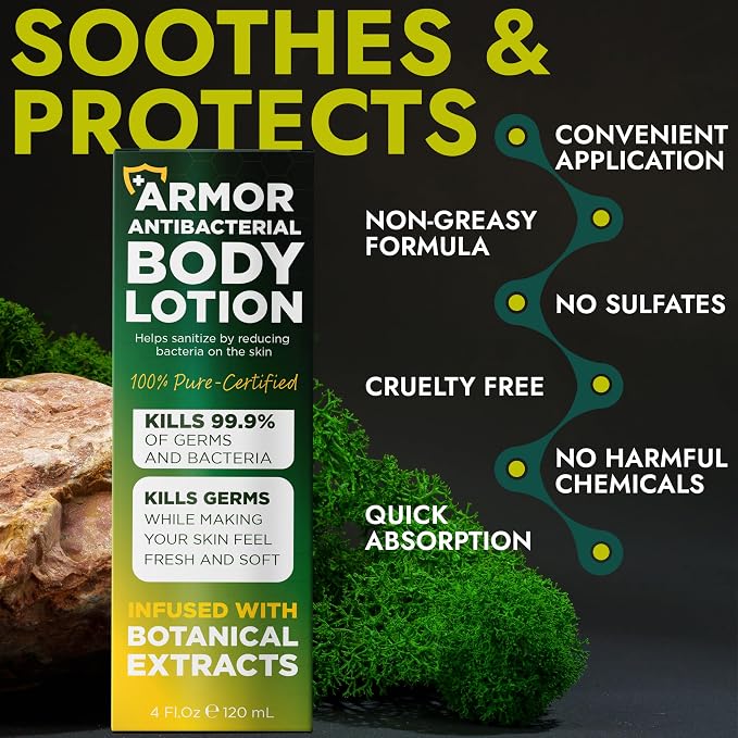 Antibacterial Body Lotion | Kills 99.9% of Germs & Bacteria | Body Lotion - Image 3