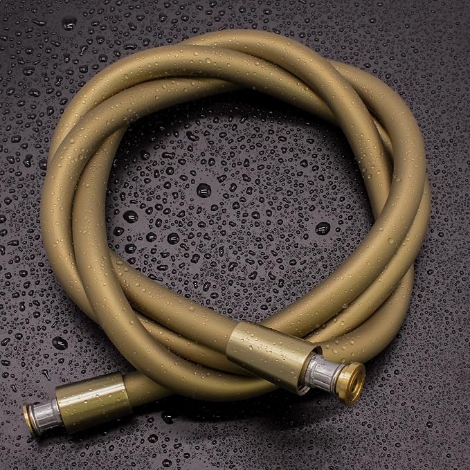 Shower Hose, Ultra-Soft Silicone Shower Head Hose Replacement, Anti-Kink by BriskSpring