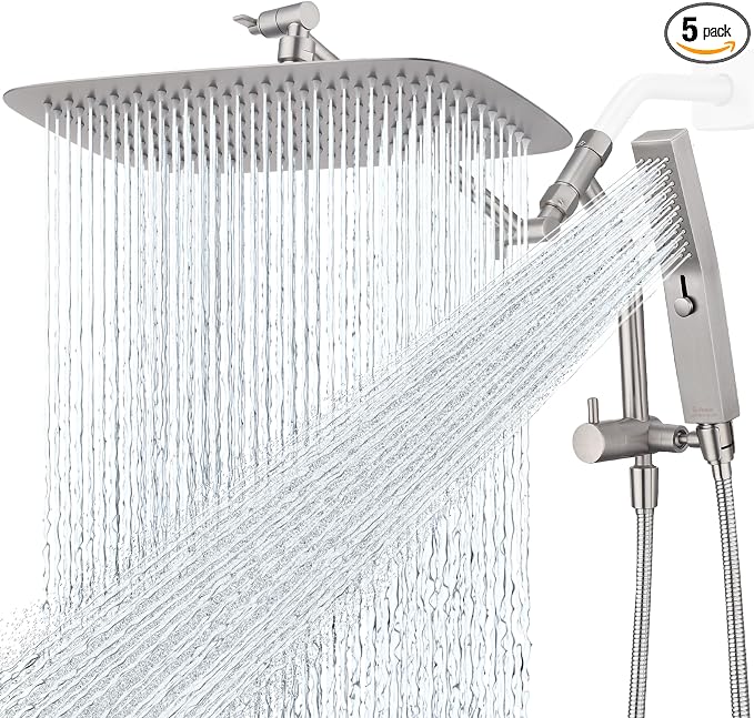G-Promise All Metal 14 Inch Shower Head by G-Promise