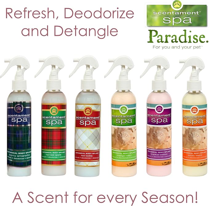 Best Shot Scentament Spa Botanical Body Splash, Detangler Spray, Hypoallergenic - Image 3