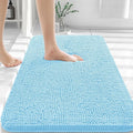 OLANLY Bathroom Rugs 30x20, Extra Soft Absorbent Chenille Bath Rugs, Rubber by OLANLY