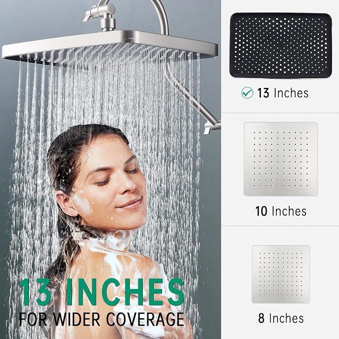 13 Inch Rainfall Shower Head - Image 4