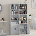 Tall Bathroom Storage Cabinet, Bathroom Floor Cabinet by VDNEND