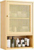 Bathroom Wall Cabinet, Bamboo Over-The-Toilet Storage Organizer by VOVALACraftingDreamHomes
