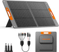 100W Portable Solar Panel for Power Station, 24% High Efficiency ETFE Foldable by TWELSEAVAN