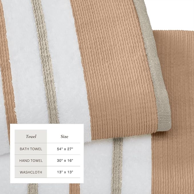 Great Bay Home Decorative Bath Towel Set - Image 5