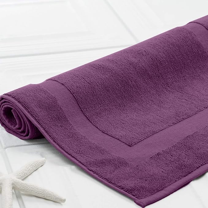 DAN RIVER Classic Cotton Bath Mats Set of 2 – Not a Bathroom Rug, Ultra Soft - Image 6