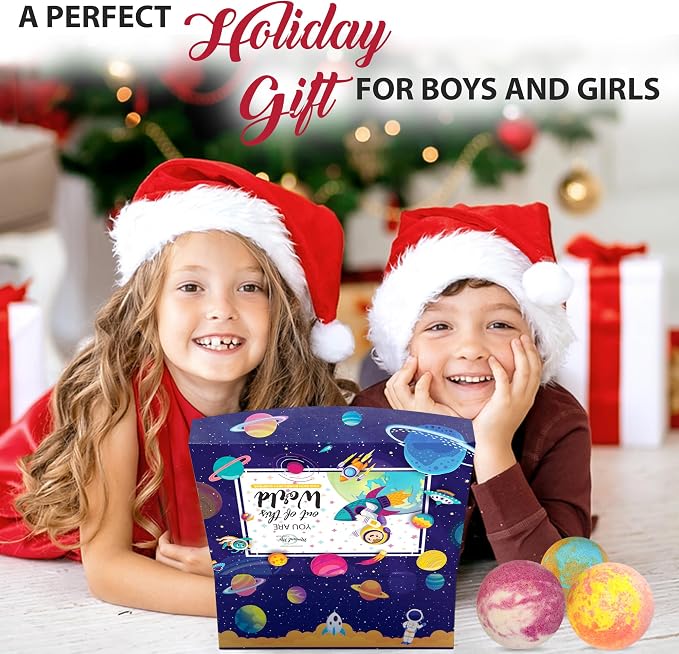 Bath Bombs for Kids with Surprise Inside, Bath Bombs with Surprise Jewelry & - Image 2
