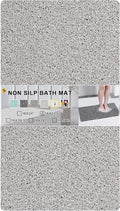 Nonslip Bathtub Mat, Anti Slip Bath Mat 0.6" Extra Thick, Quick Dry Bath Tub by Rzoysia