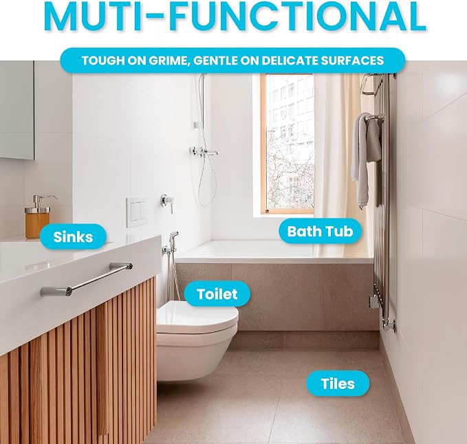 Simple Life Pumice Stone Toilet Bowl Cleaner | Long Handle & Eco-friendly - Image 5