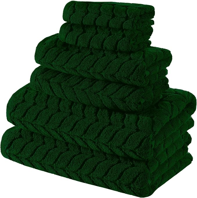 BAGNO MILANO Turkish Bath Towels, Soft Plush Jacquard Luxury Bath Towels by BagnoMilanoLuxurySoftness