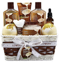 Gifts For Women Gift Basket for Women– 9 Piece Christmas Gifts Set of Vanilla by LOVERY