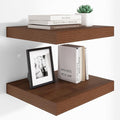 Heimlove 12 Inch Deep Floating Shelves, 16 x 12 inches Long Wall Shelf by Heimlove