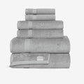 SALBAKOS 100% Turkish Cotton 6-Piece Towel Set | Heirloom Quality Hotel & Spa by SALBAKOS