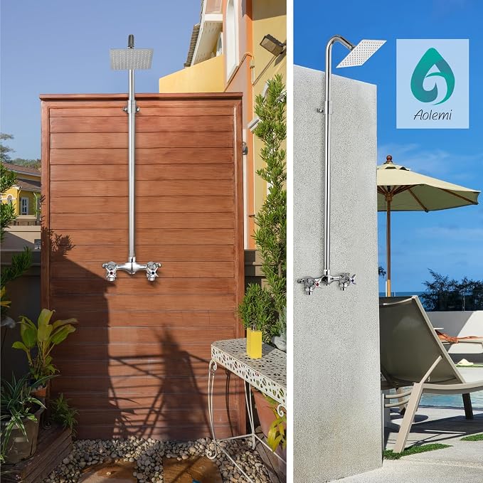 Aolemi Outdoor Shower Kit Fixtures 6 Inch Center - Image 4