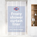CLOROX Shower Curtain Liner, Premium Medium-Weight Durable Waterproof 6g PEVA by MainstreamInternational