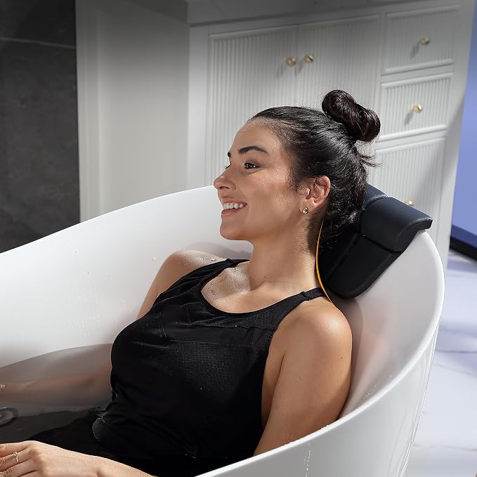 Empava Update Acrylic Whirlpool Bathtub, 59 Inch Acrylic Freestanding Jetted Tub - Image 5