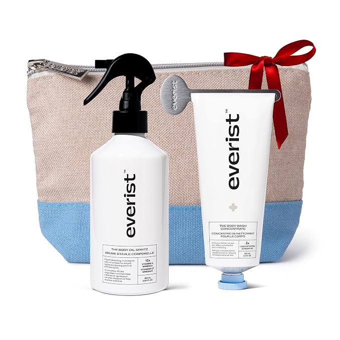 Everist The Hydrating Body Ritual Set, 3.4 fl. oz Body Wash Concentrate & 6.09 by Everist