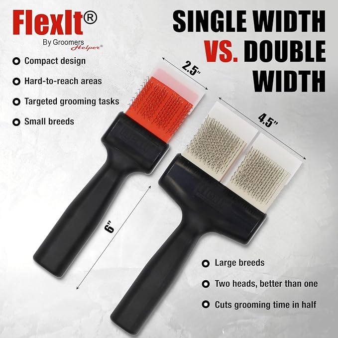 FlexIt Dog Grooming Comb - Image 8