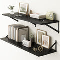 Fun Memories 40 Inch Floating Shelves, 12 Inch Deep Wall Shelf, 40 x 12 by FunMemories