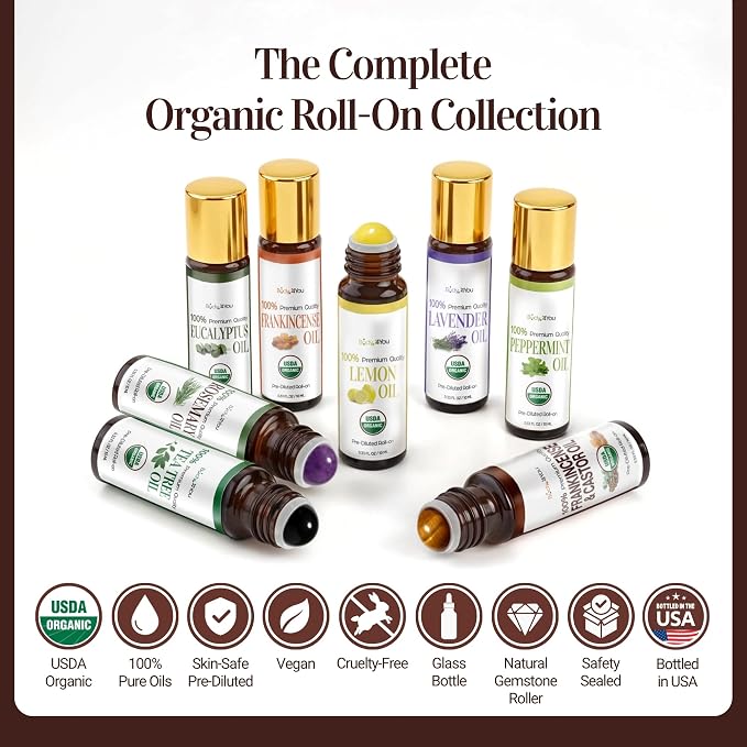 BodyJ4You Frankincense Essential Oil Roll On - Image 8