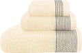 Belizzi Home Ultra Soft 3 Pack Cotton Towel Set, Contains a Bath Towel 28x55 by Unknown