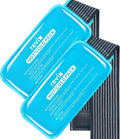 REVIX Ice Packs for Injuries Reusable, 2 Packs Hot & Cold Gel Ice Packs by Feelbetterlivebetter