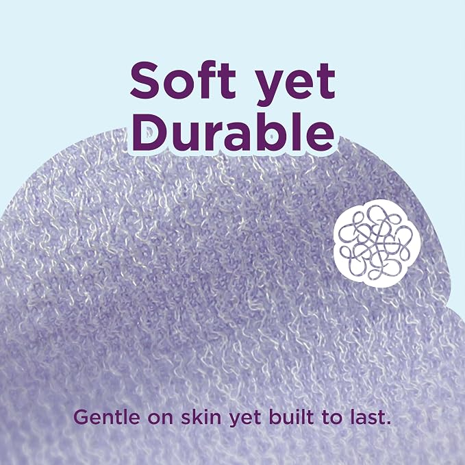 Love Being Scrubbed Body Exfoliating Gloves, Stretchy Exfoliating Body Scrubber - Image 7